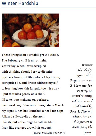 Winter Hardship illustrated