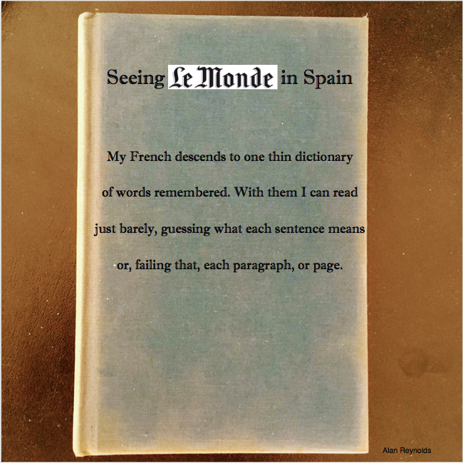 Seeing LE MONDE in Spain