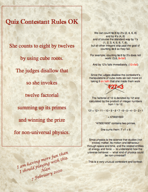 Quiz Contestant Rules OK